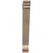 Ekena Millwork Traditional Traditional Smooth Bracket, Douglas Fir, 3 1/2"W x 24"D x 28"H BKT04X24X28TRA01SDF - alternate 3